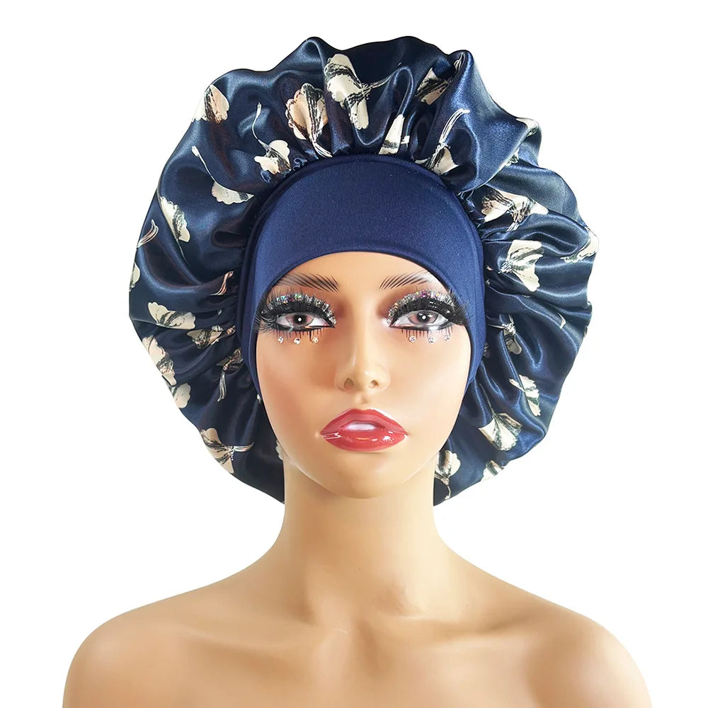 Silky Satin Hair Bonnet