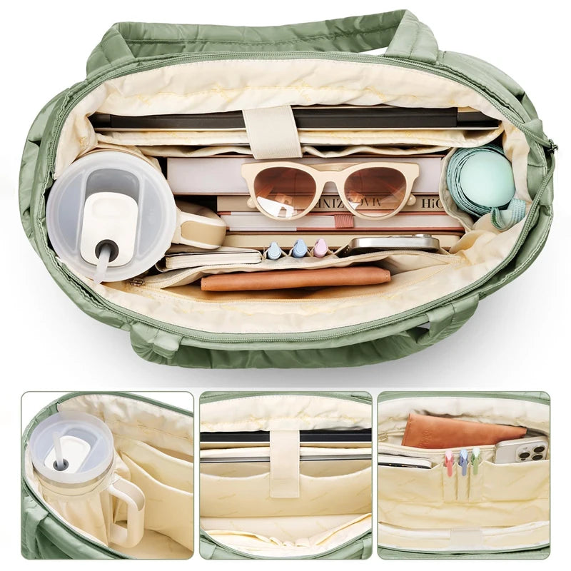 Stylish Puffy Tote Bag