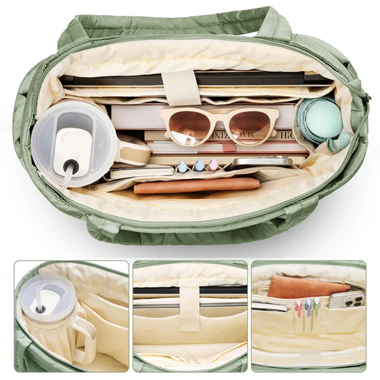 Stylish Puffy Tote Bag