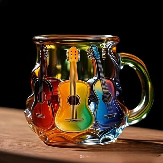 Luxury Guitar Art Mug