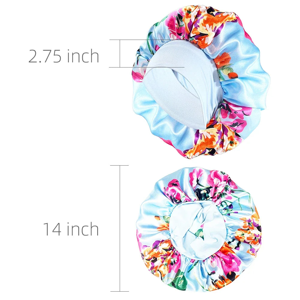 Silky Satin Hair Bonnet