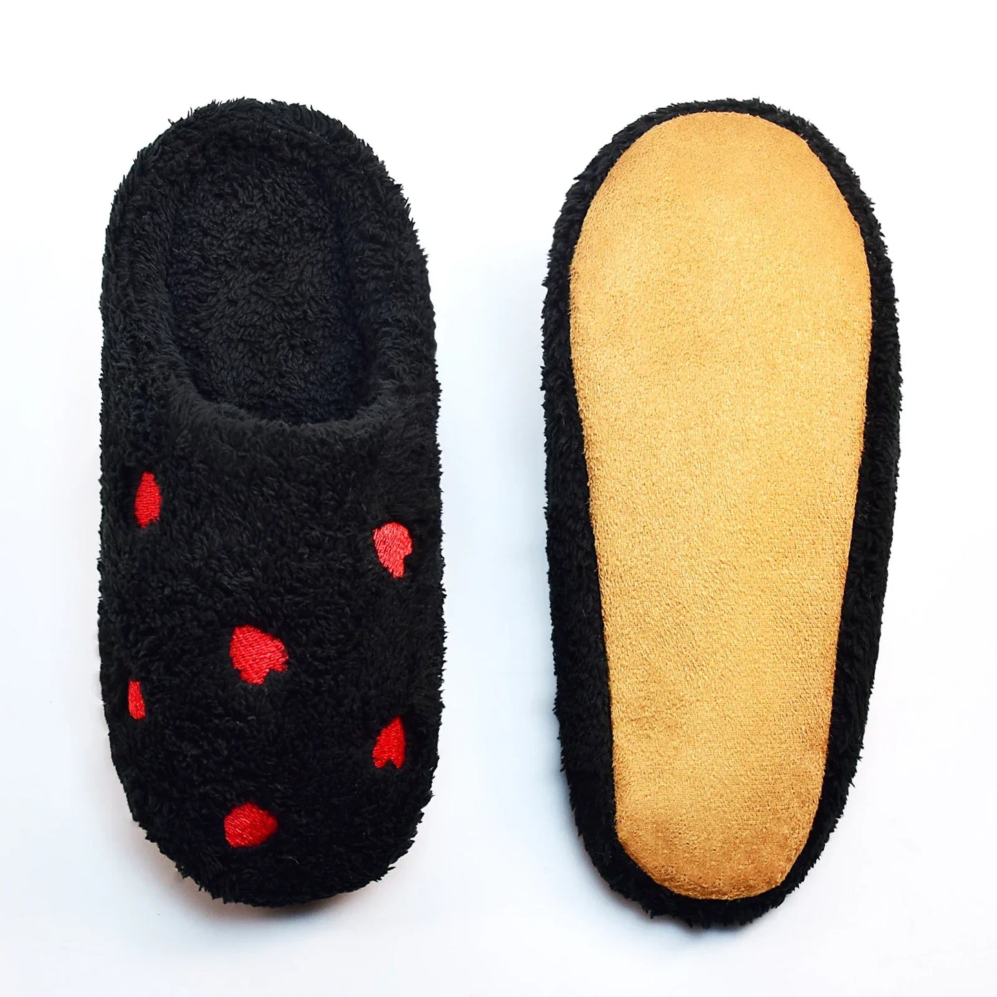 Heart-Shaped Slippers