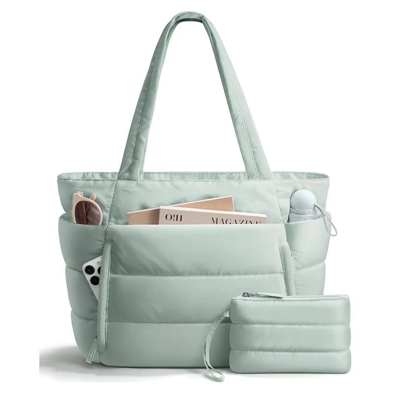 Stylish Puffy Tote Bag