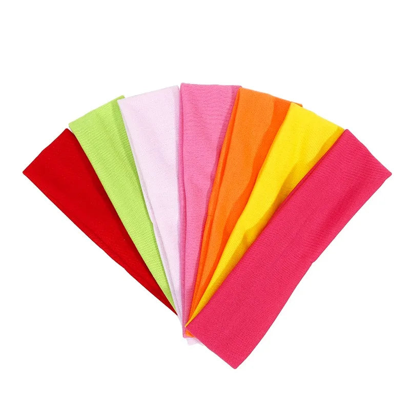 7Pcs Multi-Color Elastic Hair bands