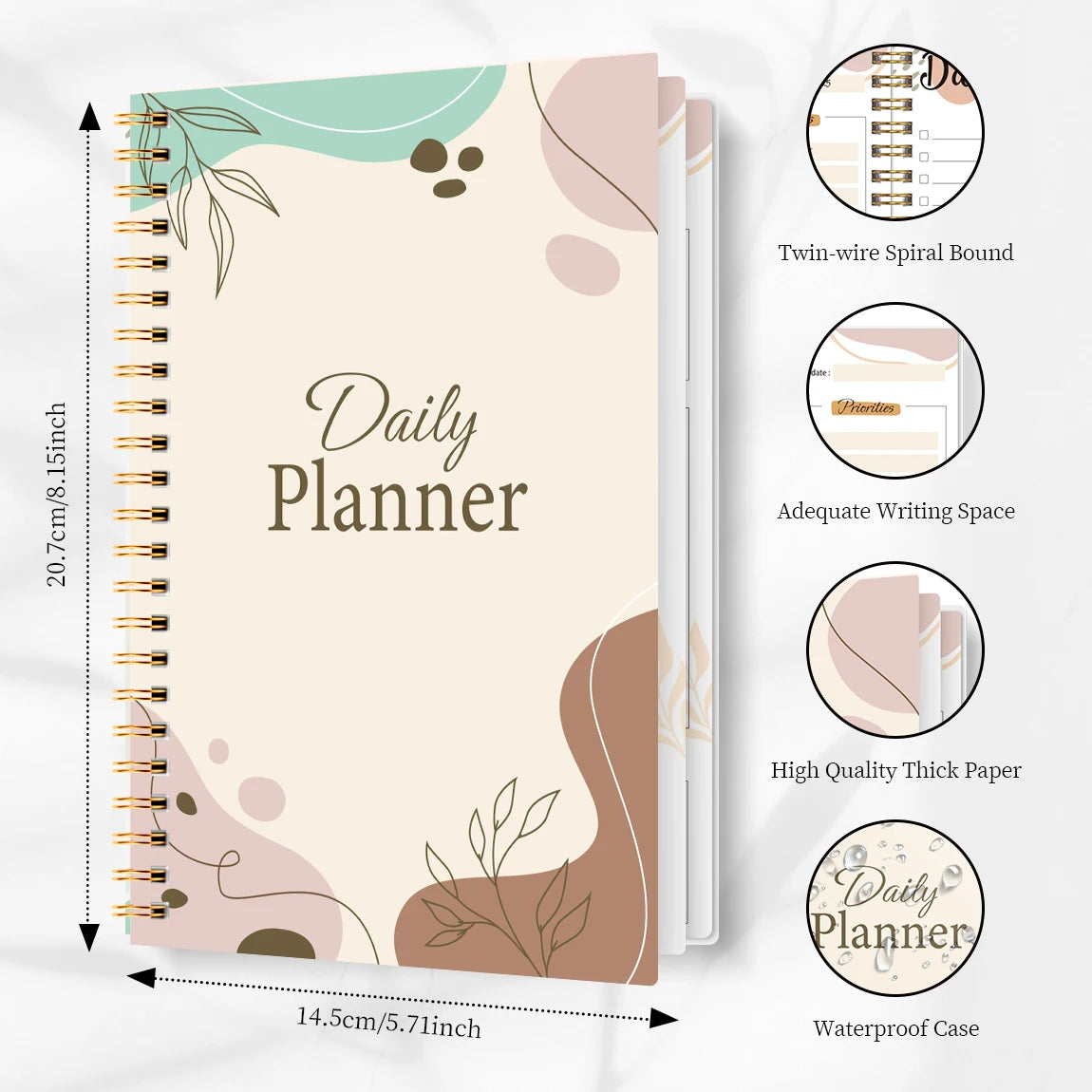 Daily Planner Notebook