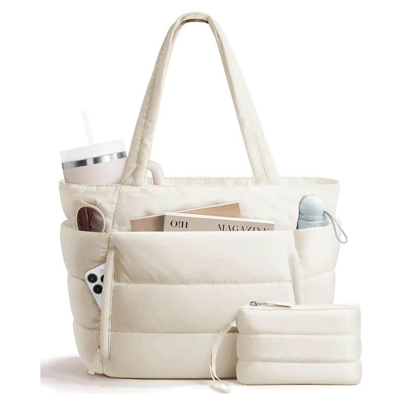 Stylish Puffy Tote Bag