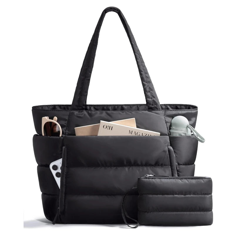 Stylish Puffy Tote Bag