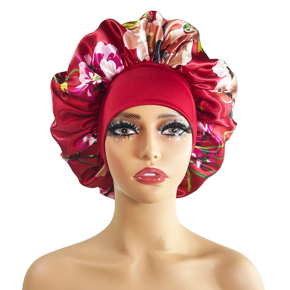 Silky Satin Hair Bonnet